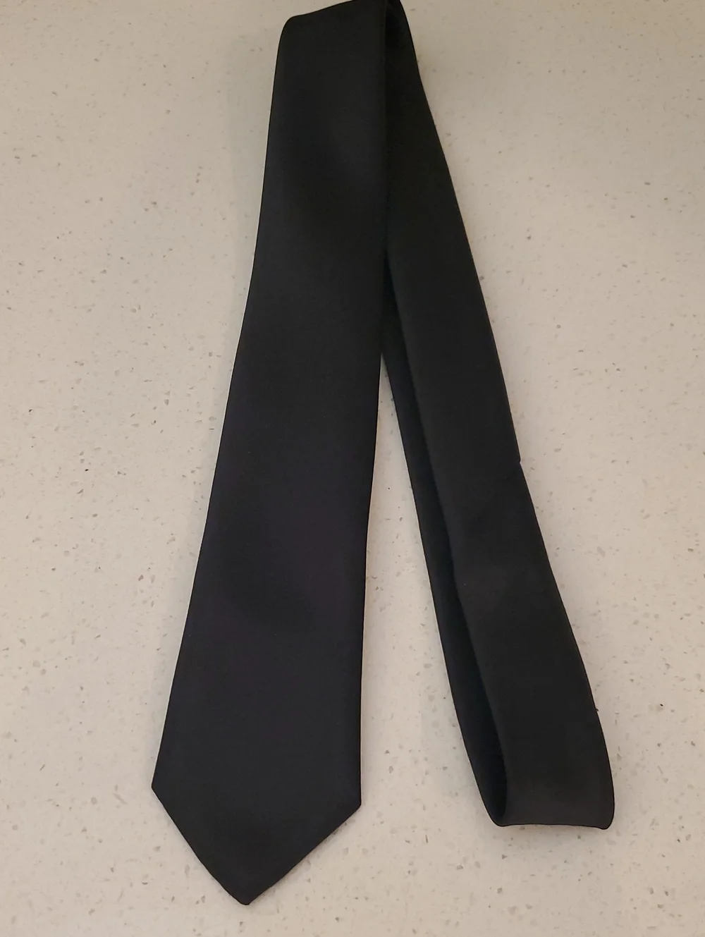 J. Todd Vintage Skinny Black Tie
